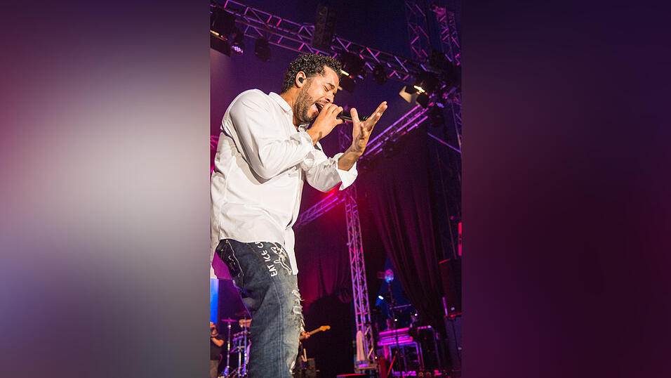 Der letzte Gig des Abends am Samstag: Adel Tawil. Foto: Ulli Scharrer