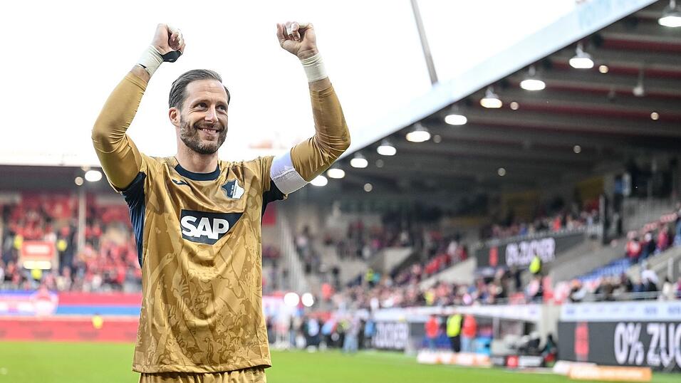 Oliver Baumann kann in Augsburg auf seinen 518. Bundesligaeinsatz kommen und w&uuml;rde damit in die Top 10 vorr&uuml;cken. (Archivbild)