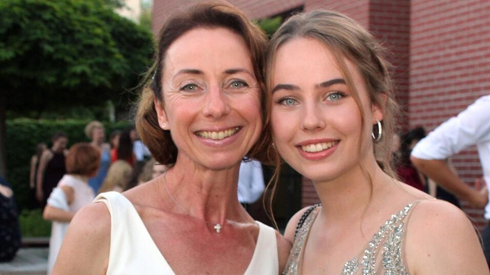 Beste Stimmung auf der Abifeier des Gymnasiums Seligenthal.