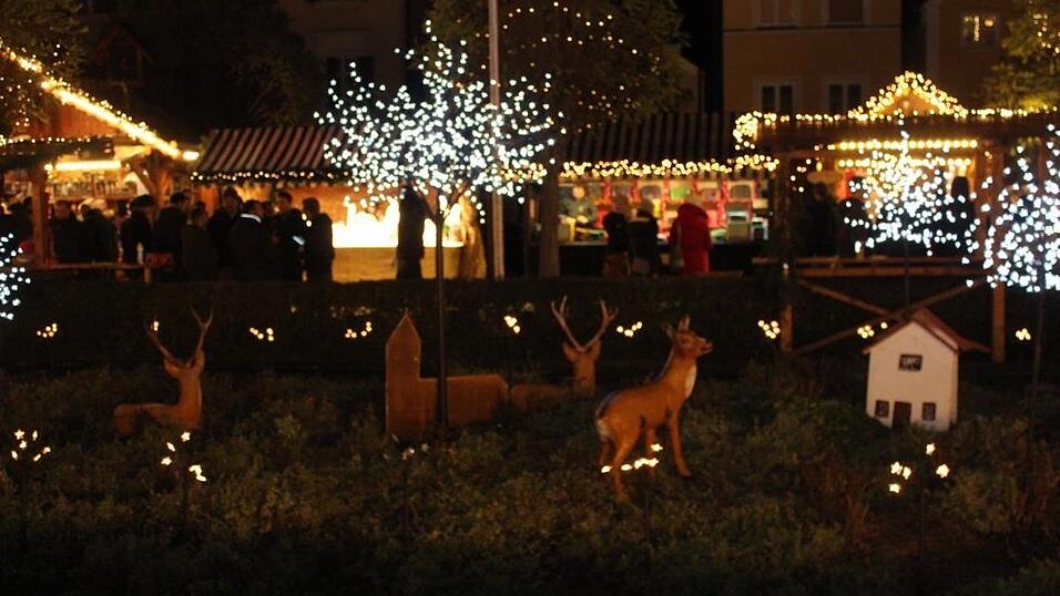 Es weihnachtet in Landshut. Am Donnerstag ist der Christkindlmarkt feierlich er&ouml;ffnet worden.