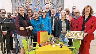 Band und Vorbereitungsteam feierten am Sonntag in der Christuskirche den 200. Perspektiven-Gottesdienst mit der Aufforderung, alles zu prüfen und das Gute zu behalten.
