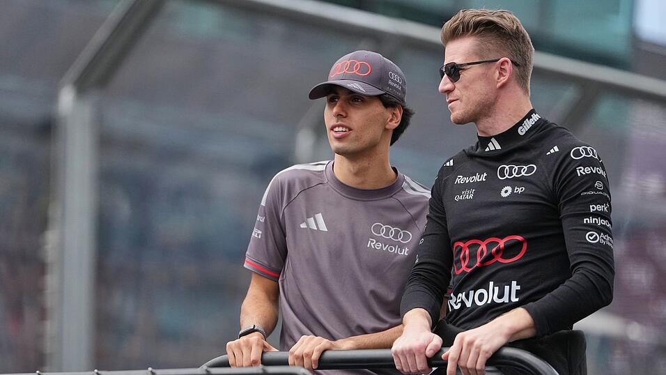 Nico Hülkenberg (r) und Gabriel Bortoleto verpassten jeweils eins der ersten beiden Rennen. (Archivbild) Nico Hülkenberg (r) und Gabriel Bortoleto verpassten jeweils eins der ersten beiden Rennen. (Archivbild)