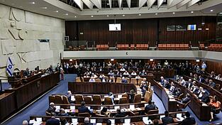 Der Gesetzentwurf wurde am Montag knapp in der Knesset gebilligt.