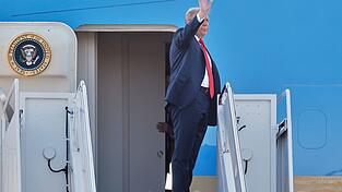 Trump inszeniert sich als Friedensstifter.