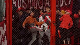Wütende Fans: Bei der Copa Sudamericana kam es zu Auseinandersetzungen.