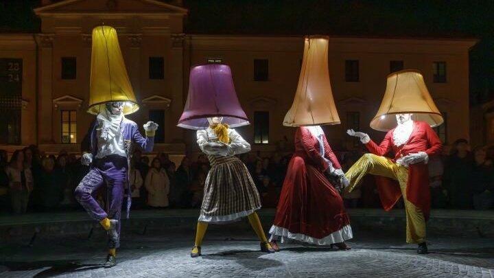 Der Lampenball am Bismarckplatz war Teil des Relight-Festivals.