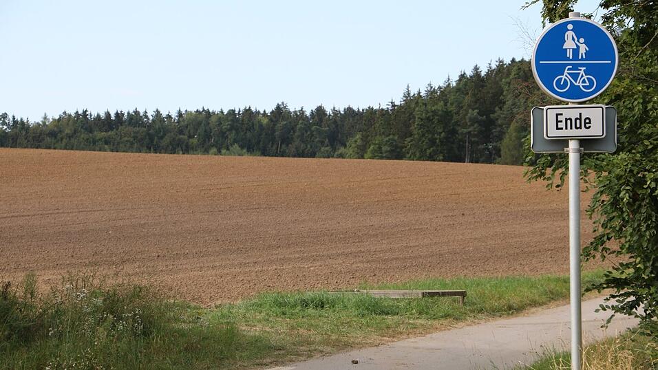 Auf der Fl&auml;che bei Oberunsbach, neben der alten B15, entsteht nun keine PV-Freifl&auml;chenanlage.