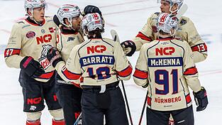 Die N&uuml;rnberg Ice Tigers k&ouml;nnen sich &uuml;ber den Einzug ins Playoff-Viertelfinale freuen.