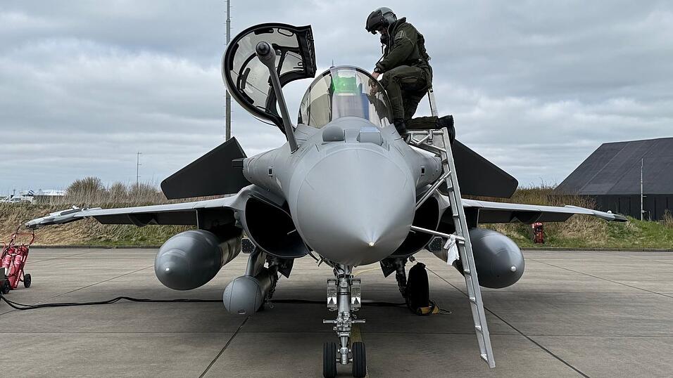 Eine französische Rafale war am ersten Einsatz von Eastern Sentry beteiligt. (Archivbild) Eine französische Rafale war am ersten Einsatz von Eastern Sentry beteiligt. (Archivbild)
