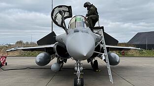 Eine französische Rafale war am ersten Einsatz von Eastern Sentry beteiligt. (Archivbild)