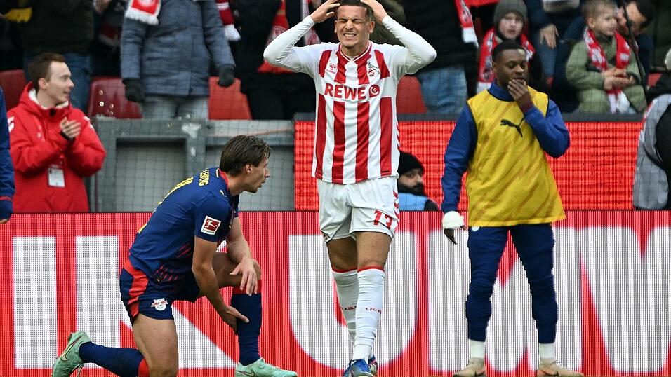 K&ouml;lns Shootingstar Said El Mala vergab in H&auml;lfte eins zwei gute Chancen.