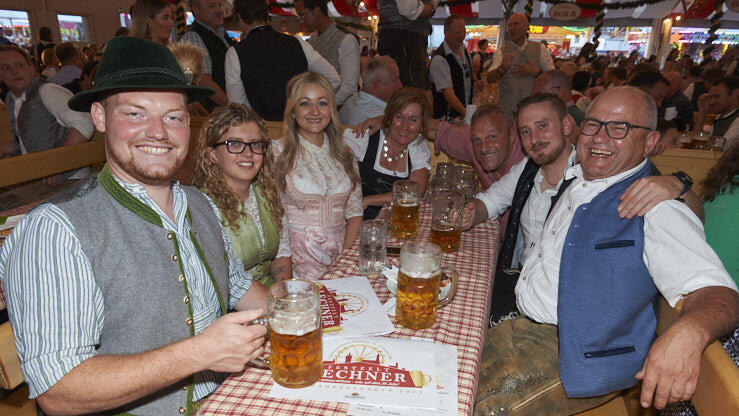 Die Partybilder vom Freitag, 11. August 2023, aus dem Festzelt Lechner.