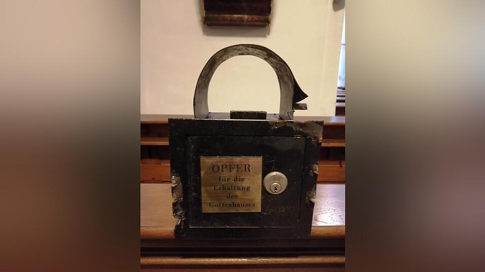 Einer der domlierten Opferst&ouml;cke.