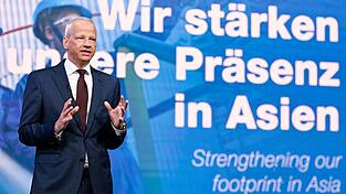 Markus Kamieth war Asien-Chef der BASF, bevor er 2024 zum neuen Vorstandsvorsitzenden des Konzerns wurde und Martin Brudermüller ablöste. (Archivbild) Markus Kamieth war Asien-Chef der BASF, bevor er 2024 zum neuen Vorstandsvorsitzenden des Konzerns wurde und Martin Brudermüller ablöste. (Archivbild)