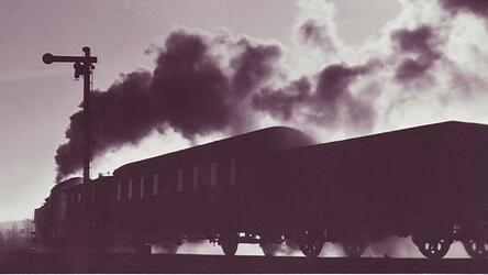 Das Signal zeigt auf 'Halt'. Noch ist dem Bockerl die Einfahrt in den 'Hauptbahnhof' Landau verwehrt.Der Personenwaggon ist vorne am Zug, die Güterwaggons dahinter. Das Signal zeigt auf 'Halt'. Noch ist dem Bockerl die Einfahrt in den 'Hauptbahnhof' Landau verwehrt.Der Personenwaggon ist vorne am Zug, die Güterwaggons dahinter.