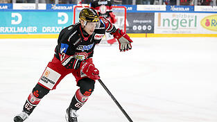 Tor Immo (Bild) ist neben Trevor Gooch und Tobias Lindberg (alle 11 Torbeteiligungen) einer der drei Topscorer des EV Landshut - und damit einer der vielen Gründe für den Höhenflug der Dreihelmenstädter.
