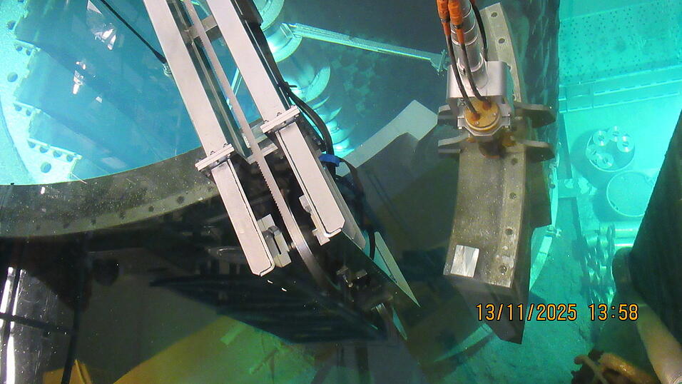 Ein vergleichbares Schnittst&uuml;ck, das kurz vor dem Vorfall am vergangenen Donnerstag transportiert worden ist