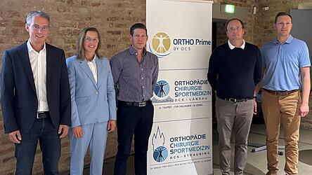 Stefan Semler (v. l.), Melinda Danes, Daniel Taupert, Ingmar Ipach und Falk Mittag Stefan Semler (v. l.), Melinda Danes, Daniel Taupert, Ingmar Ipach und Falk Mittag