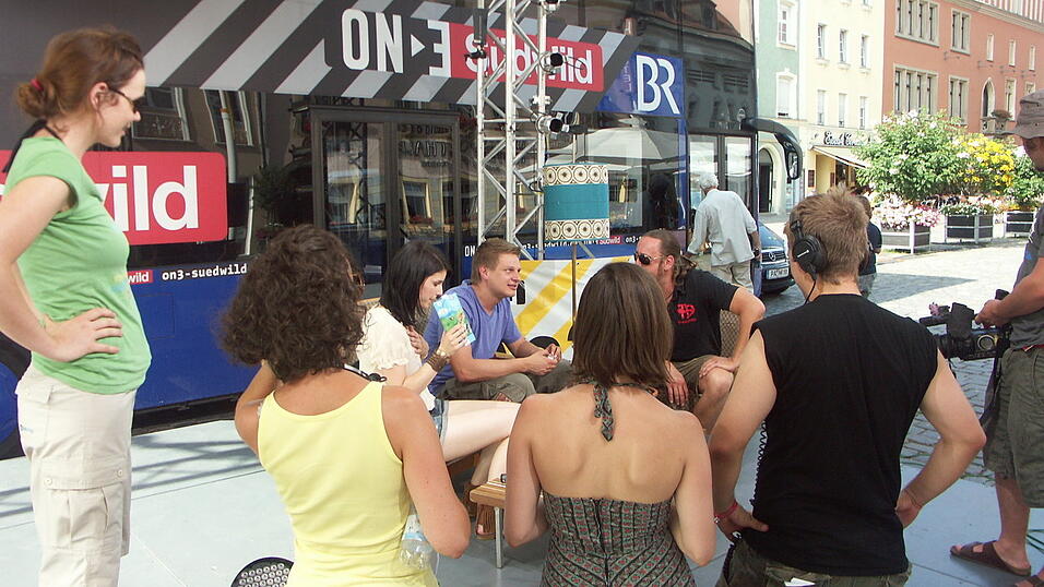 Blick hinter die Kulissen bei on3-südwild. (Foto: Meike Weinzierl) Blick hinter die Kulissen bei on3-südwild. (Foto: Meike Weinzierl)