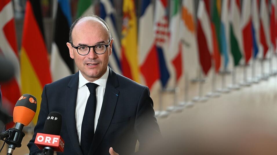 Frankreichs Minister Sébastien Martin in Brüssel: «Made in Europe, das heißt Europa.» Frankreichs Minister Sébastien Martin in Brüssel: «Made in Europe, das heißt Europa.»