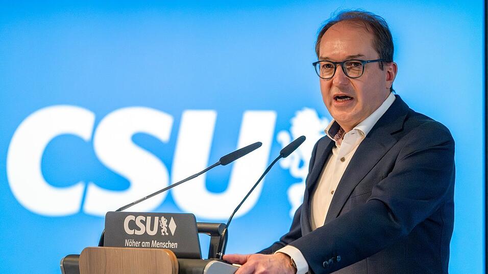 CSU-Abgeordnete wählen Alexander Dobrindt erneut zum Landesgruppenchef