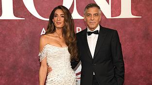 Amal und George Clooney öffnen ihre Luxusvilla am Comer See für einige Großspender. (Archivbild)