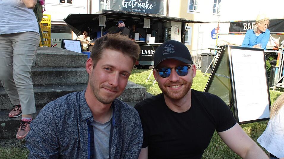 Das Bismarckplatzfest in Landshut war auch am Samstag gut besucht.