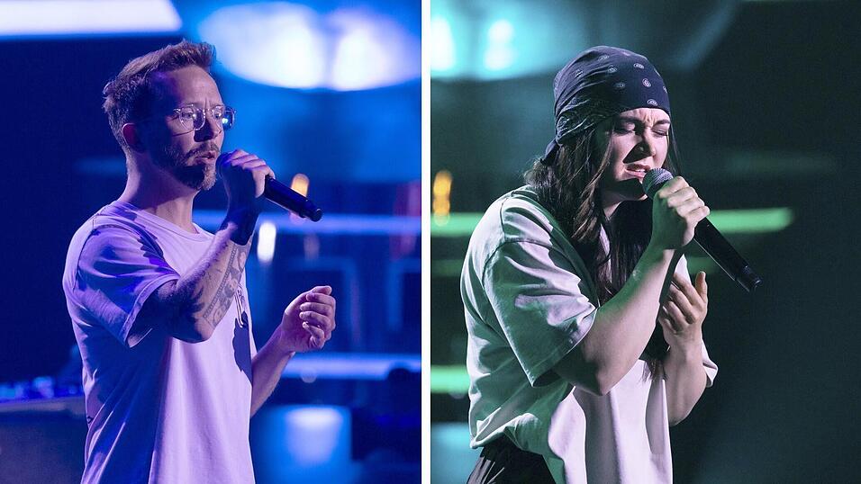 Battles bei 'The Voice of Germany': Tom Schmidbauer aus Straubing tritt an gegen seine Teamkollegin Laura. Battles bei 'The Voice of Germany': Tom Schmidbauer aus Straubing tritt an gegen seine Teamkollegin Laura.