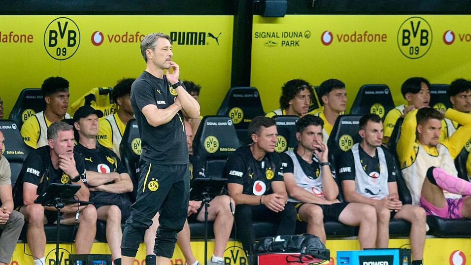 BVB-Coach Niko Kovač hat vor dem Pflichtspielauftakt kaum Personalsorgen. (Archivbild) BVB-Coach Niko Kovač hat vor dem Pflichtspielauftakt kaum Personalsorgen. (Archivbild)