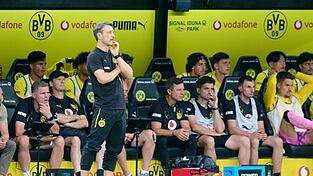 BVB-Coach Niko Kovač hat vor dem Pflichtspielauftakt kaum Personalsorgen. (Archivbild) BVB-Coach Niko Kovač hat vor dem Pflichtspielauftakt kaum Personalsorgen. (Archivbild)