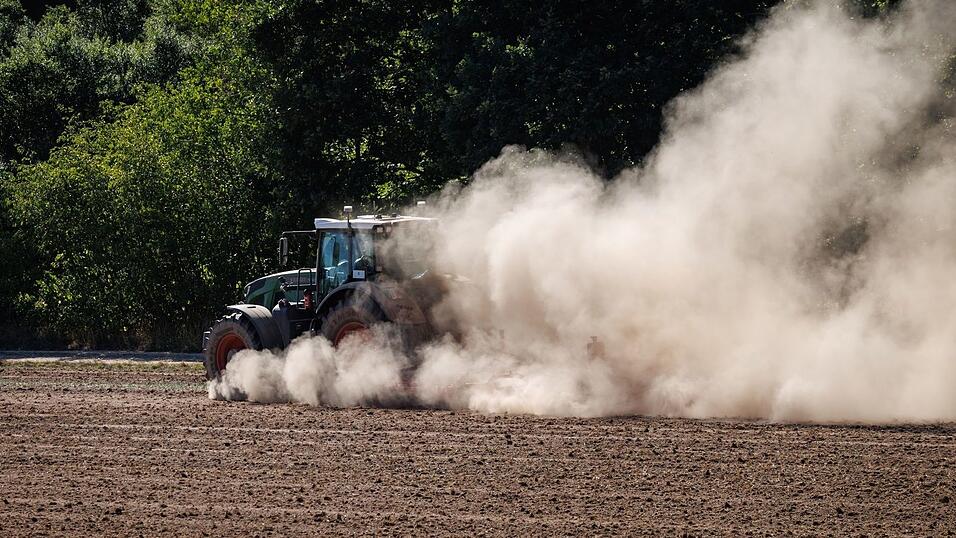 In den vergangenen Tagen hat es geregnet, doch die Monate der Trockenheit zuvor bescheren den Bauern Ernteeinbu&szlig;en. (Symbolbild)