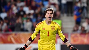 Max Schmitt wäre am Mittwoch Ersatzmann für Manuel Neuer.