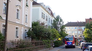 Die Feuerwehr hat eine schlafende Person gerettet.