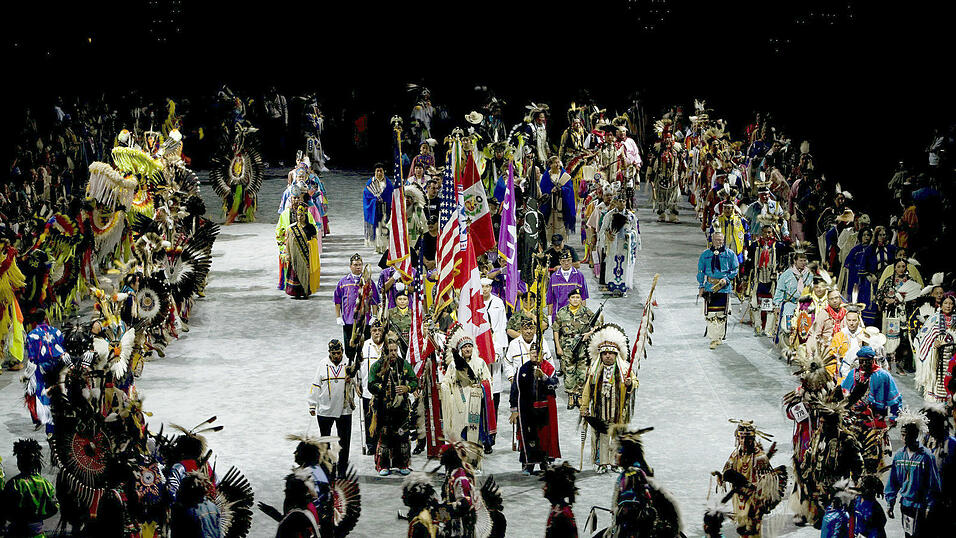 Powwow in den USA.