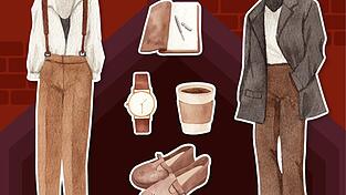 Oxford, alte Bücher, Vintage-Mode: Dieser elitäre Trend nennt sich Dark Academia. Oxford, alte Bücher, Vintage-Mode: Dieser elitäre Trend nennt sich Dark Academia.