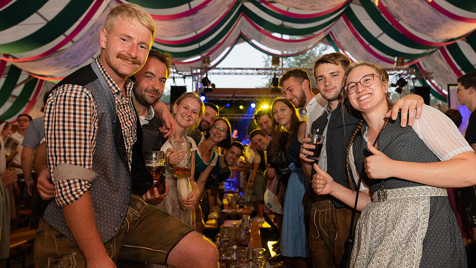 Die Partybilder vom Montag, 21. August 2023, aus dem Festzelt Weckmann.