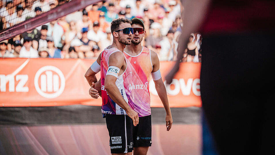 Zusammen vorwärts: Jonas (links) und Benedikt Sagstetter holen beim zweiten Turnier in Berlin Platz drei. Schon diese Woche geht es in Hamburg weiter mit der Qualifikation fürs Elite-Turnier.