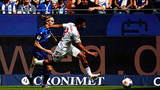 Nürnbergs Leihgabe Henri Koudossou muss nach einem Trainingsunfall lange pausieren. (Archivfoto)