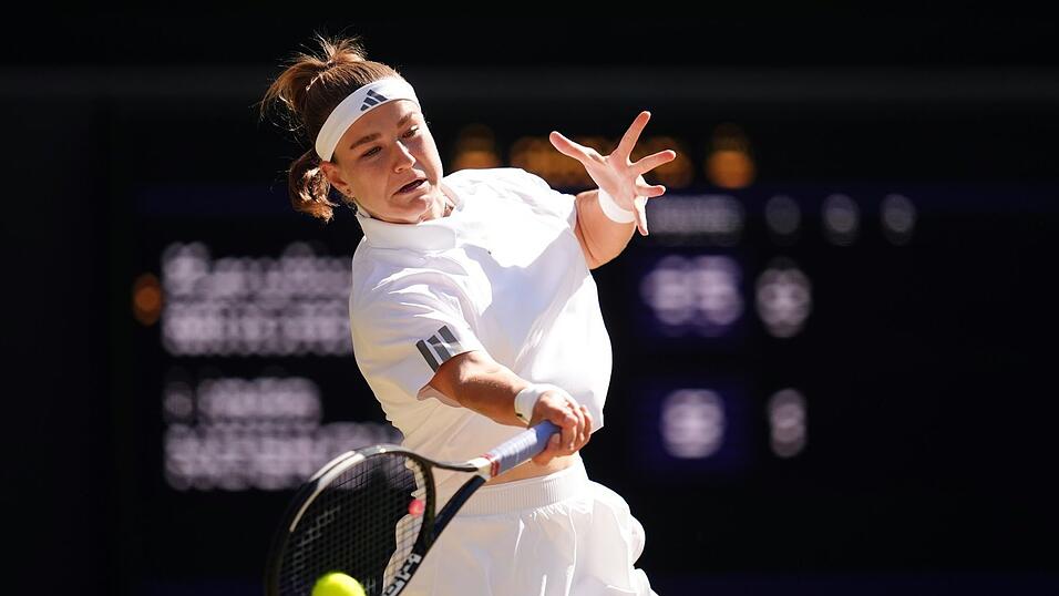 Karolina Muchova konnte ihre Landsfrau Linda Noskova nicht bezwingen. Karolina Muchova konnte ihre Landsfrau Linda Noskova nicht bezwingen.