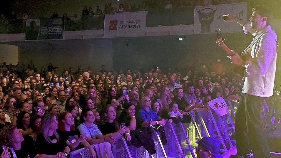 Im vergangenen Jahr begeisterte Alvaro Soler die Gäste des Rivertone-Festivals in Straubing.