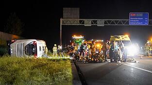 Unfall auf A28: Deutsche Sch&uuml;ler waren an Bord des Reisebusses.