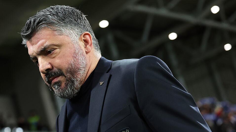 Darf erst einmal aufatmen: Italiens Nationaltrainer Gennaro Gattuso