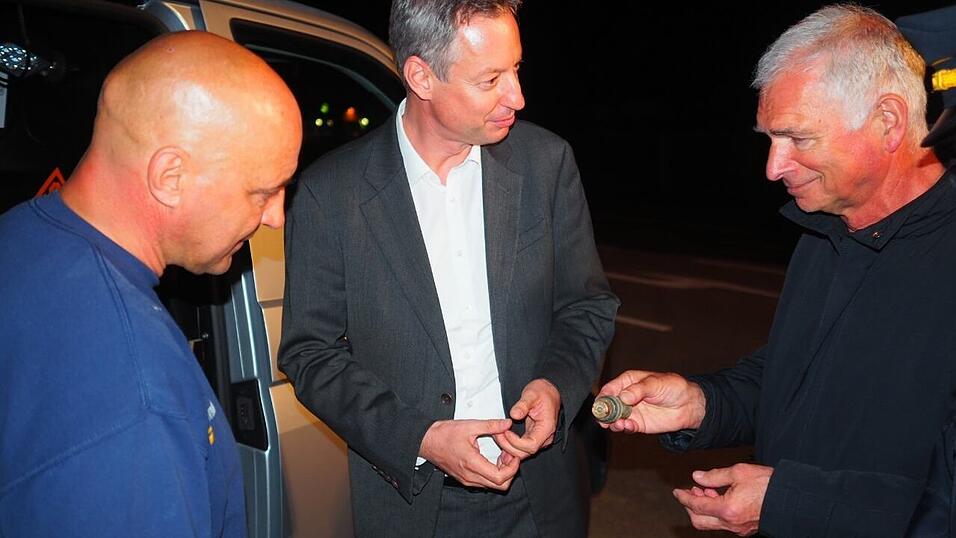 Gut eine Stunde dauerte die Entsch&auml;rfung der Fliegerbombe in Straubing.