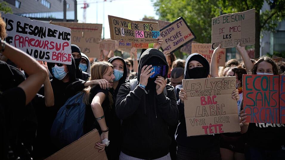 Trotz der Gewaltexzesse finden die Sch&uuml;lerproteste breite Unterst&uuml;tzung. (Archivbild)