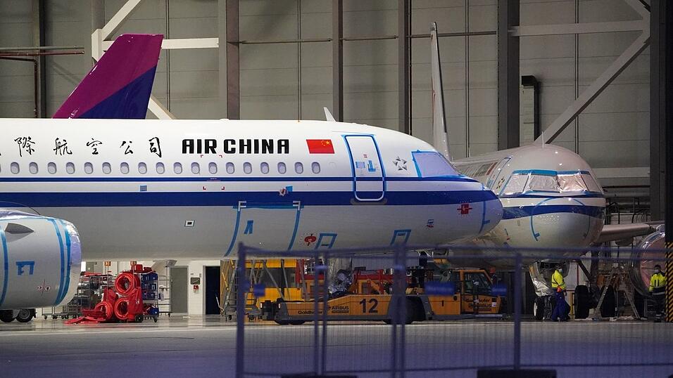 Ein Flugzeug von Air China. (Archivbild)