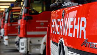 Die Feuerwehr löscht den Waldbrand. (Symbolbild) Die Feuerwehr löscht den Waldbrand. (Symbolbild)