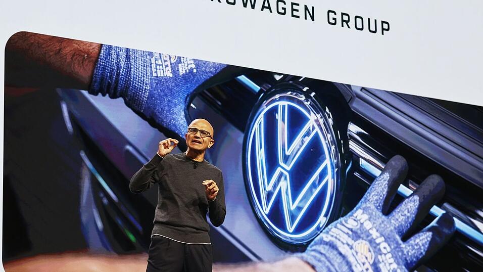 VW ist ein Großkunde von Microsoft. VW ist ein Großkunde von Microsoft.