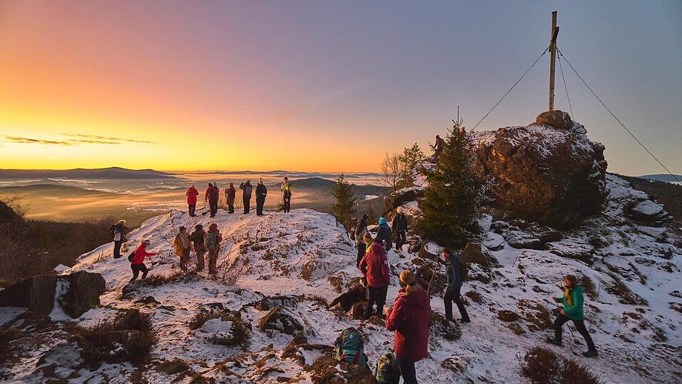 Sonnenaufgangswanderung am Silberberg