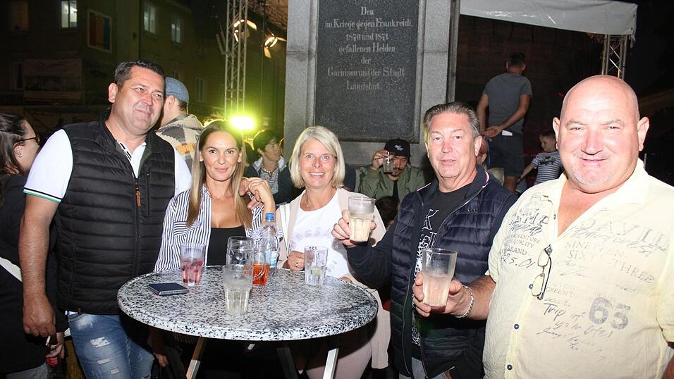 Das Bismarckplatzfest in Landshut war auch am Samstag gut besucht.