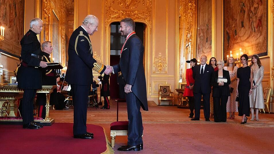 Beckham gilt als großer Verehrer des Königshauses.